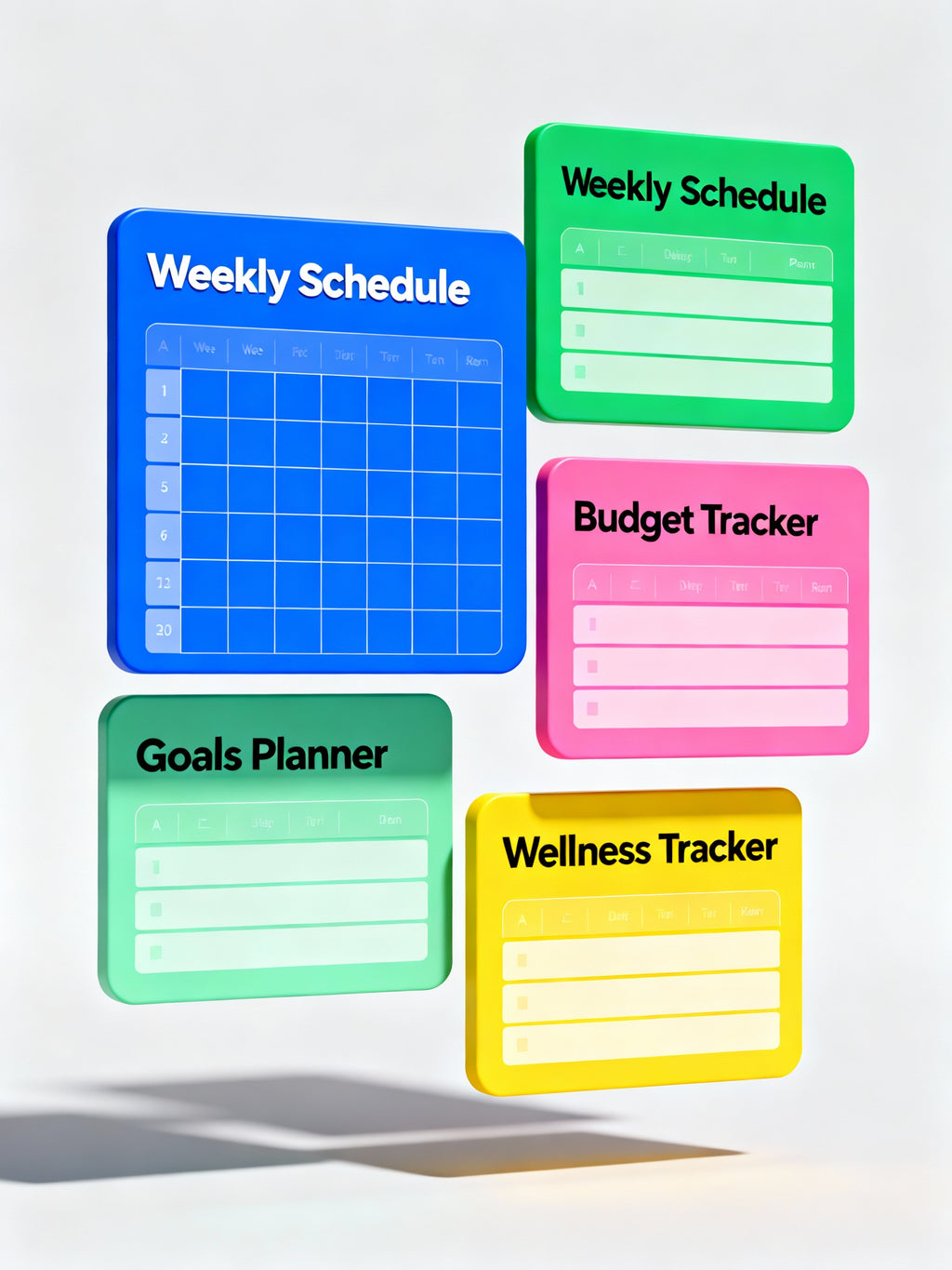 Student Worker Ultimate Bundle 6Templates