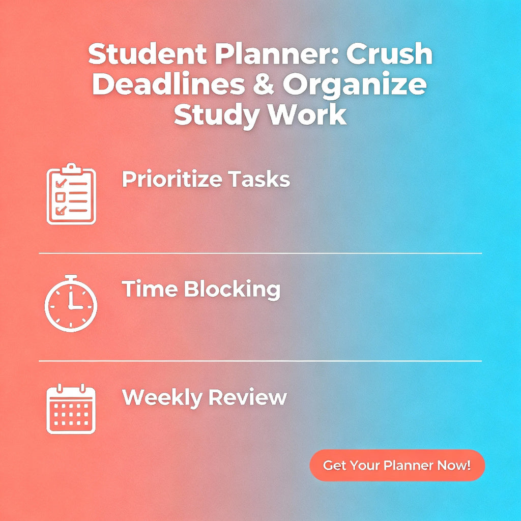 Student Worker Ultimate Bundle 6Templates