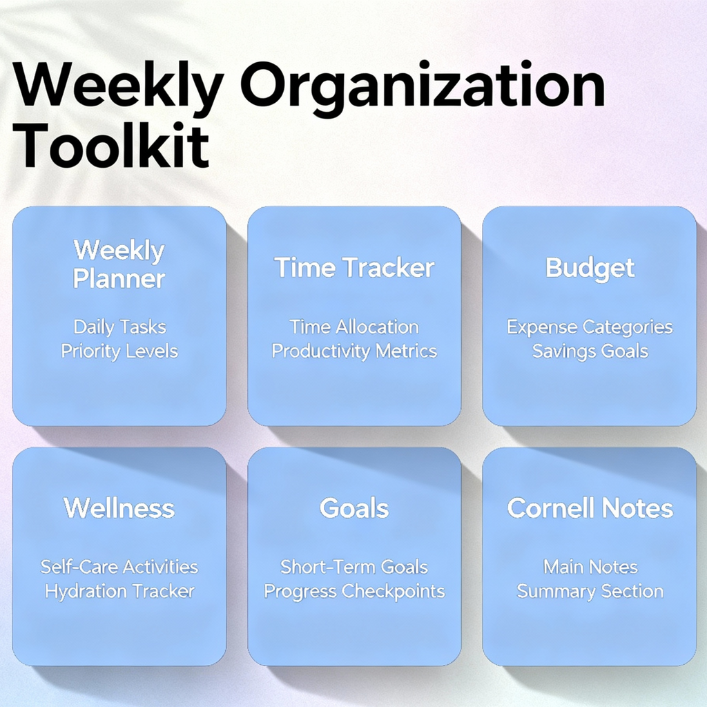 Student Worker Ultimate Bundle 6Templates